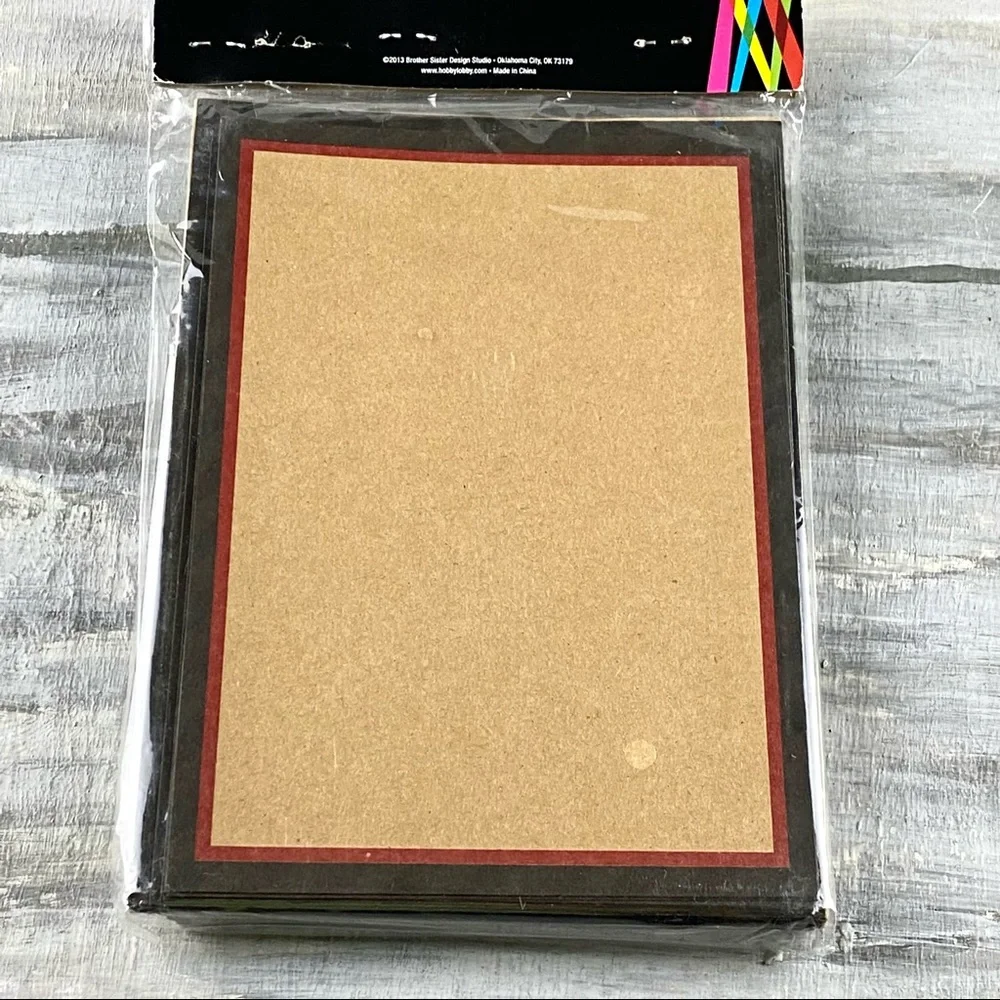 Large Party Invitation Cards With Envelopes 10 Mustache TriFold Blank Inside NWT
